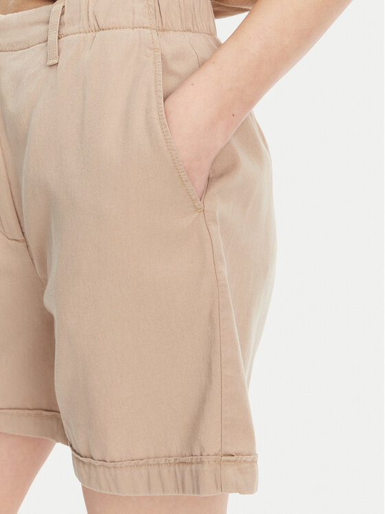 Tommy Hilfiger Tommy Hilfiger Stoffshorts WW0WW44762 Beige Regular Fit