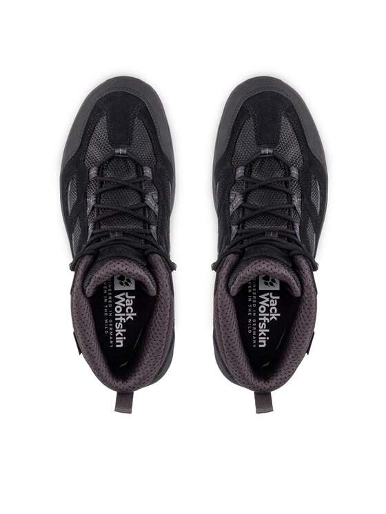 Jack Wolfskin Jack Wolfskin Παπούτσια πεζοπορίας Vojo 3 Texapore Mid 4042461 Μαύρο