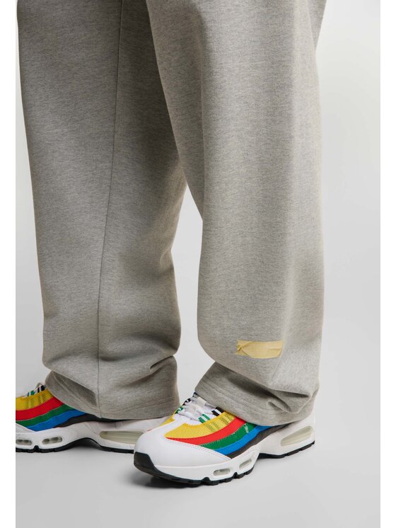 PROSTO. PROSTO. Spodnie dresowe Tape Szary Baggy Fit