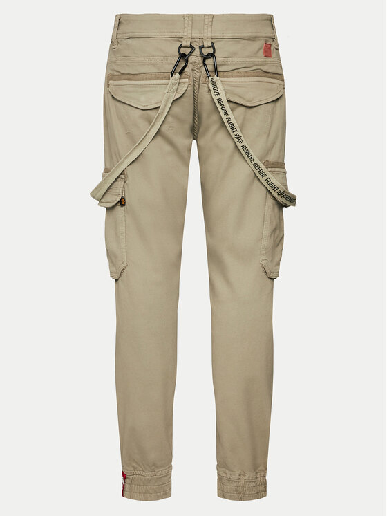 Alpha Industries Alpha Industries Jogger nohavice AI.128202-679-29 Béžová Jogger Fit