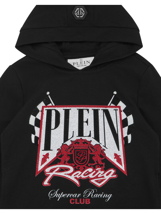 PHILIPP PLEIN PHILIPP PLEIN Bluza 28229 Czarny Regular Fit