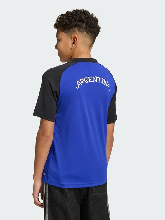 adidas adidas Koszulka techniczna Argentina 26 Away Pre Match Jersey Kids Niebieski jasny Slim Fit