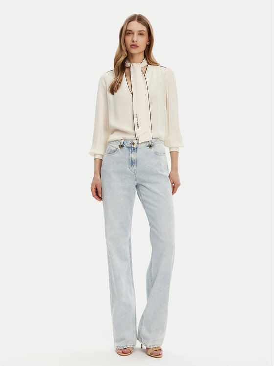 Elisabetta Franchi Elisabetta Franchi Traperice PJ-94I-51E2-192 Plava Regular Fit