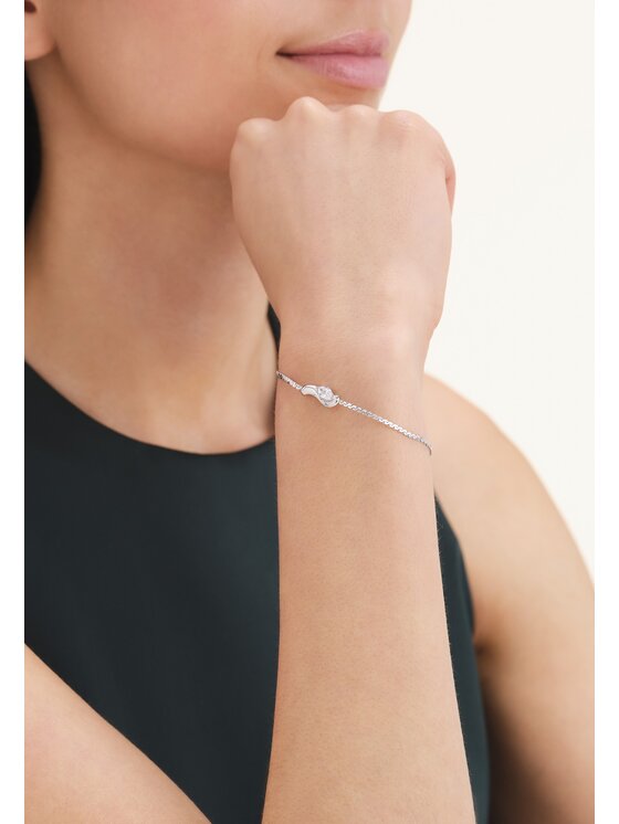 Rosefield Rosefield Bransoletka BOLD WAVE Srebrny