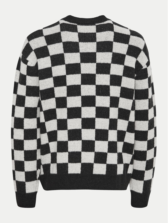 Solid Solid Sweter Malloy 21108281 Czarny Regular Fit