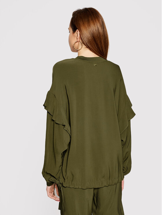 TWINSET TWINSET Bluse 211TT2163 Grün Regular Fit