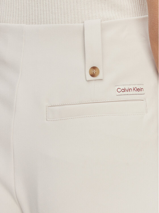 Calvin Klein Jeans Calvin Klein Jeans Pantaloni din material J20J225343 Gri Wide Leg