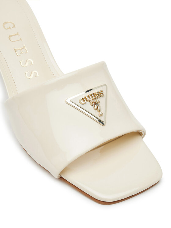 Guess Guess Šľapky FLJLUS PAF03 Écru
