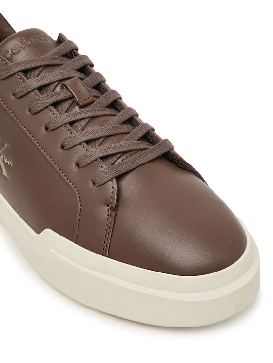 Calvin Klein Calvin Klein Sneakers Chunky Cupsole Laceup Croc Bt HM0HM02298 Dunkelbraun
