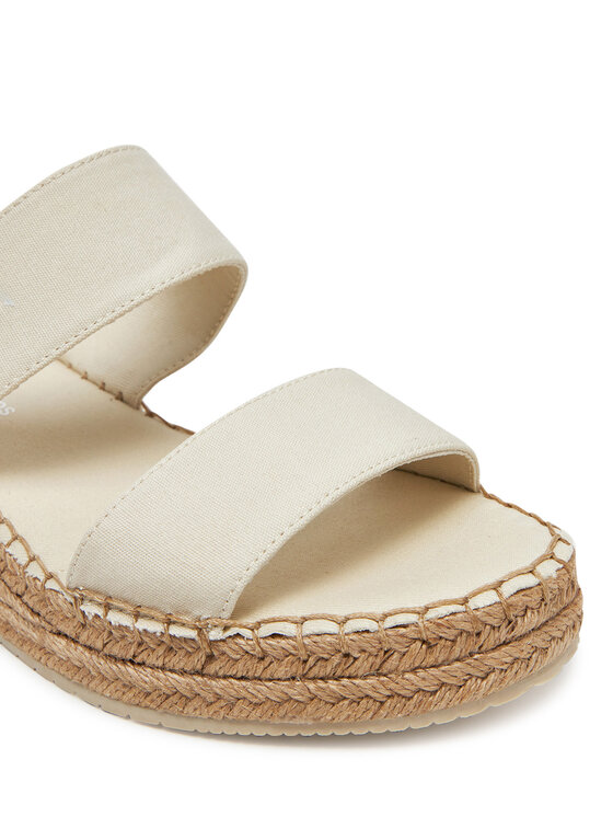 Calvin Klein Jeans Calvin Klein Jeans Espadryle Sporty Rope Mg Lth Webbing YW0YW01704 Beżowy