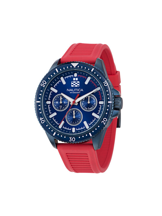Nautica Nautica Ročna ura Nct Windrose NAPWRF404 Modra
