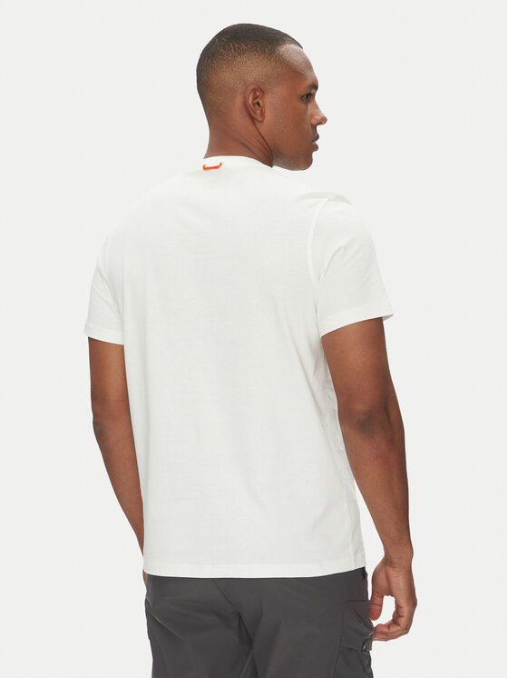 Parajumpers Parajumpers T-Shirt Space 25SMPMTSXF05 Biały Regular Fit