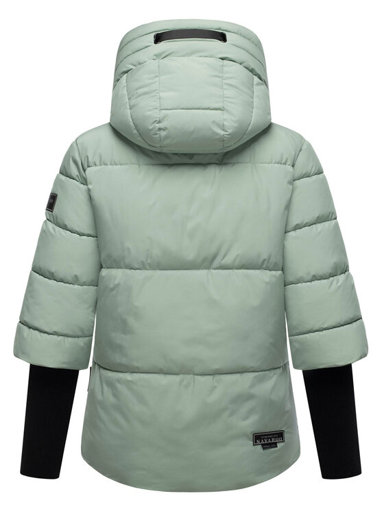 Navahoo Navahoo Kurtka zimowa Lotusherz Zielony Regular Fit