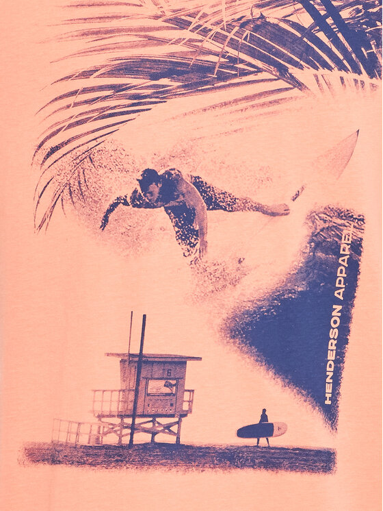 Henderson Henderson Пижама 40685 Оранжев Regular Fit