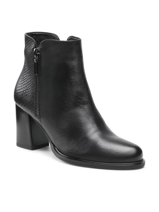 Lasocki Botki 7134-01 Czarny