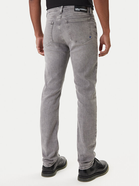 Karl Lagerfeld Jeans Karl Lagerfeld Jeans Jeansy B1M10038 Šedá Skinny Fit