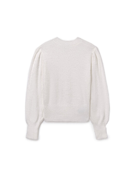 Mayoral Mayoral Džemperis 7308 Balts Relaxed Fit
