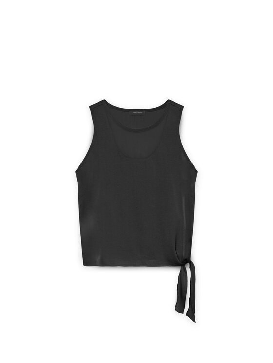 Fiorella Rubino Fiorella Rubino Bluzka 2755T002246N033 Czarny Slim Fit