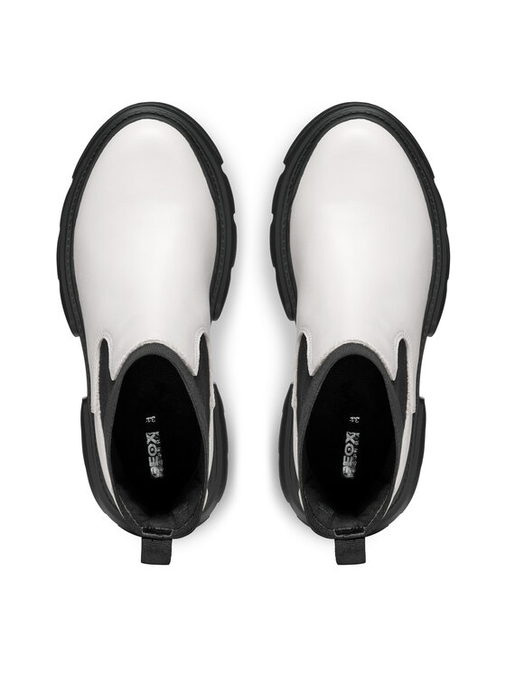 Geox Geox Ботуши J Junette Girl J46HVC 0BCNH C1M9B M Екрю