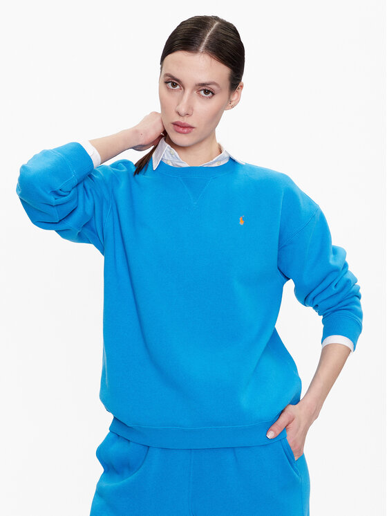 Polo Ralph Lauren Polo Ralph Lauren Світшот 211891557006 Голубий Relaxed Fit