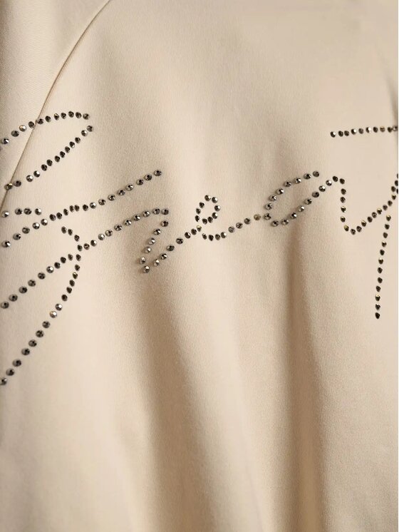 4F 4F Μπλούζα COSY Κρεμ Regular Fit