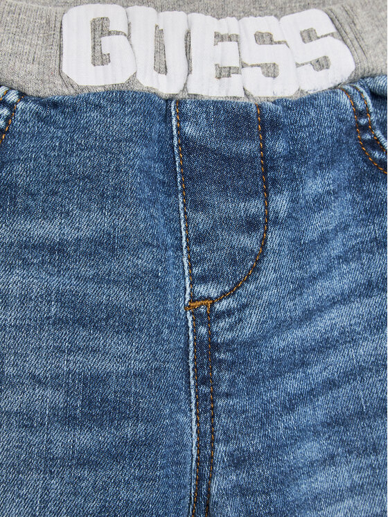 Guess Guess Jeansy N3RA05 D4GV0 Niebieski Regular Fit