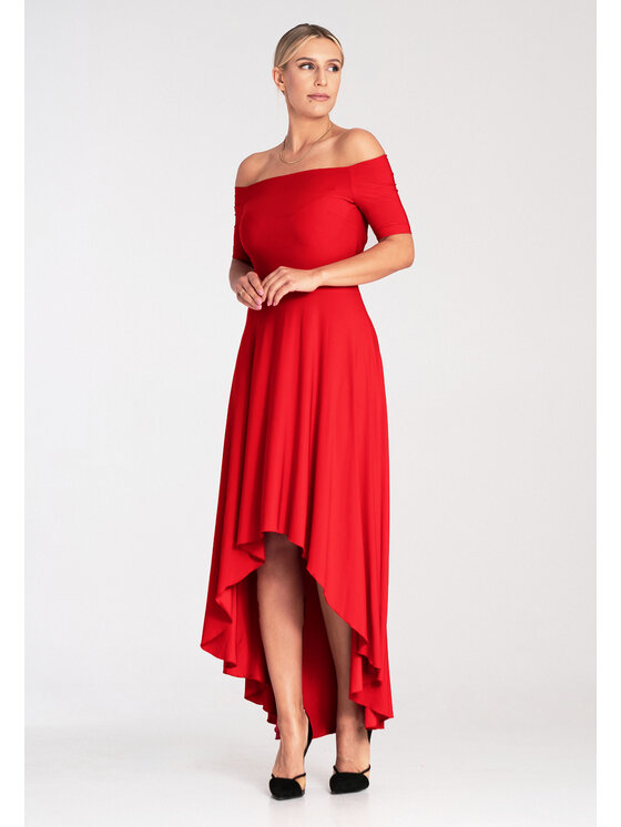 FIGL FIGL Abito da sera M1032 Rosso Regular Fit