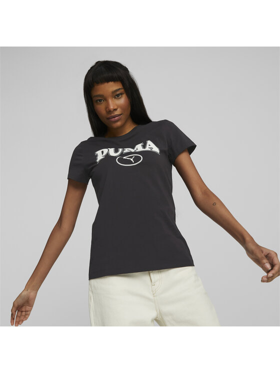 Puma Puma T-Shirt 676611 Czarny Regular Fit