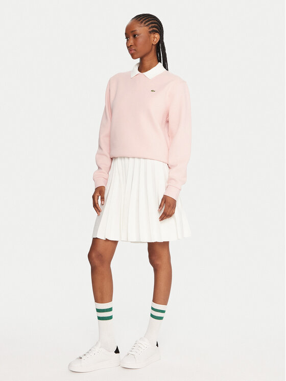 Lacoste Lacoste Bluză SF5245 Roz Relaxed Fit