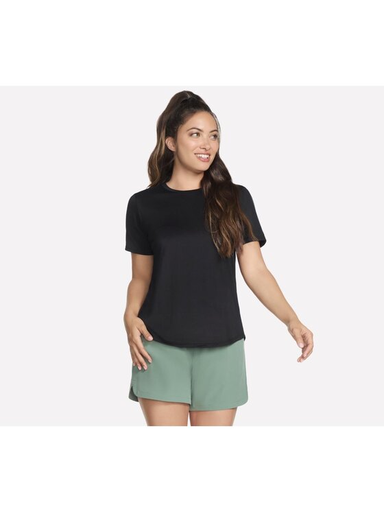Skechers Skechers T-Shirt TS104-BLK Czarny Regular Fit