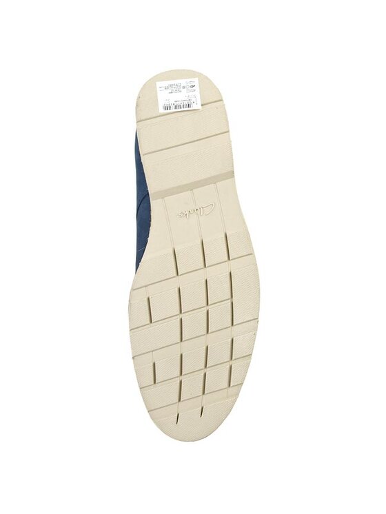 Clarks P buty Gambeson Walk 261071377 Niebieski Modivo.pl