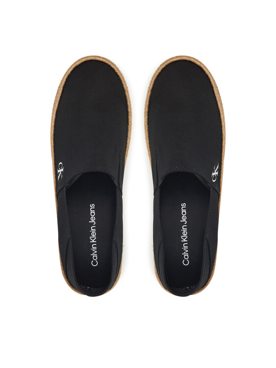 Calvin Klein Jeans Calvin Klein Jeans Espadryle Inj Espadrille Cv YM0YM01251 Czarny