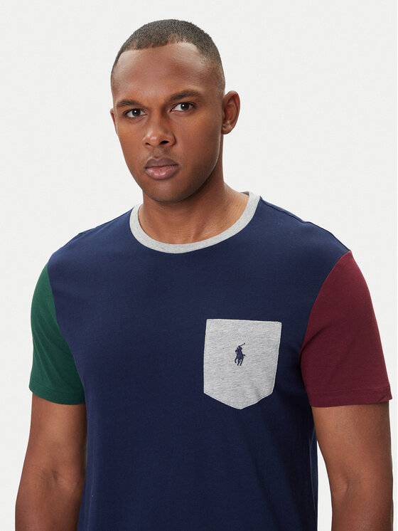 Polo Ralph Lauren Polo Ralph Lauren Tricou 710849543003 Bleumarin Custom Slim Fit