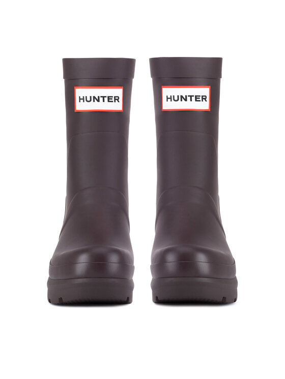 Hunter Hunter Gumijasti škornji HFW-009 Bordo rdeča