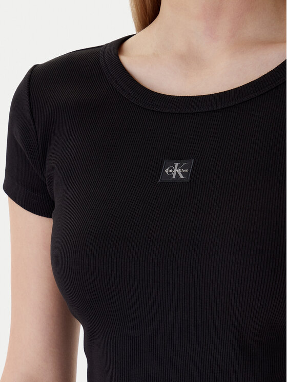 Calvin Klein Jeans Calvin Klein Jeans T-Shirt LV047C200G Černá Slim Fit