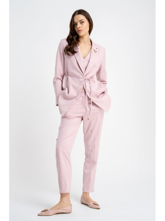 CLICK CLICK Σακάκι 70-952 Ροζ Regular Fit