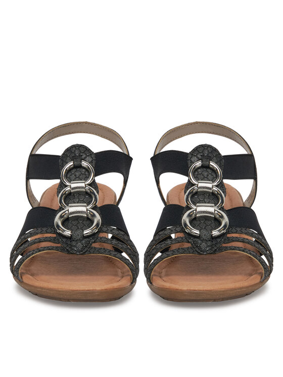 Remonte Remonte Sandalen R3605-45 Schwarz
