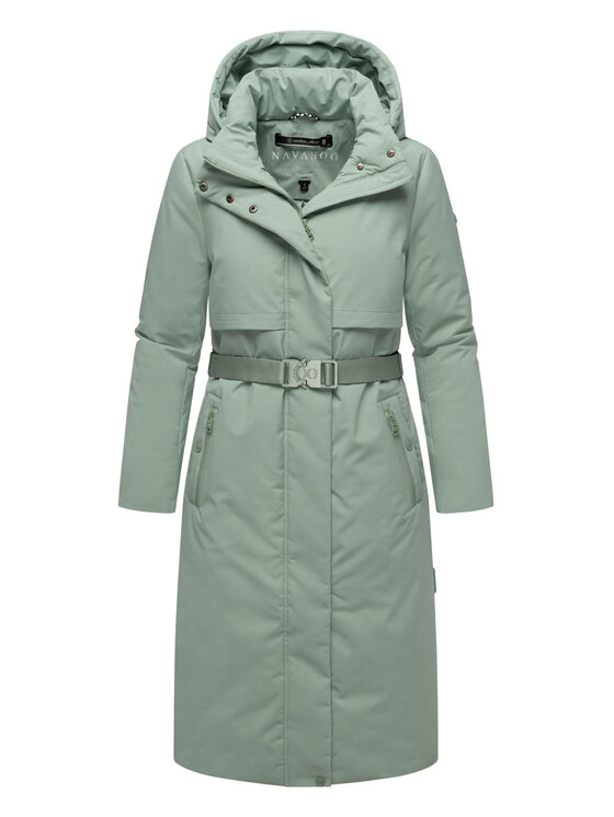 Navahoo Navahoo Kurtka zimowa Waldbummler Zielony Regular Fit