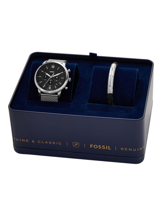 Fossil Fossil Hodinky FS6021SET Stříbrná