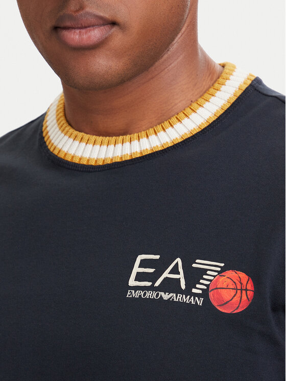 EA7 Emporio Armani EA7 Emporio Armani T-särk 7M002131 AF12957 UB109 Tumesinine Regular Fit