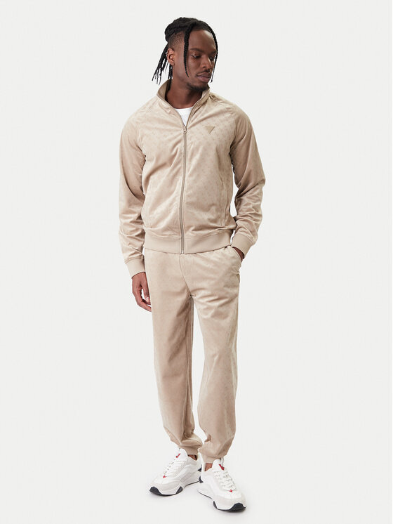 Guess Guess Felpa Z6RQ01 KD612 Beige Regular Fit