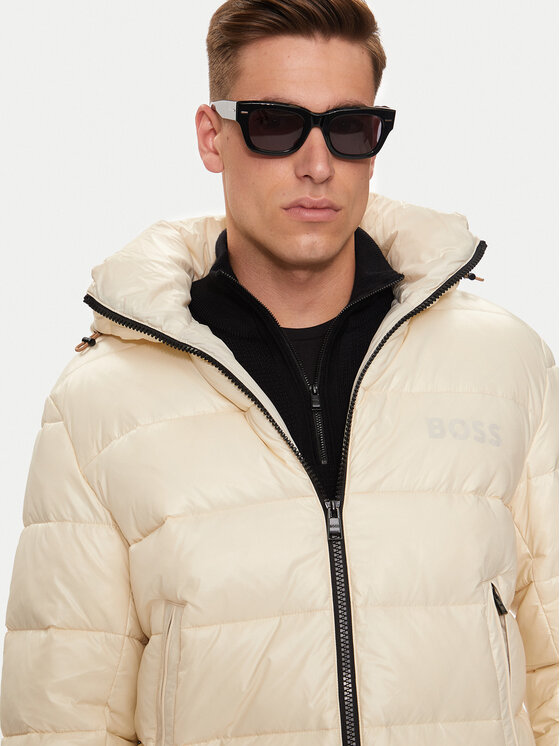 BOSS BOSS Ziemas jaka H-Calando1 50520200 Écru Regular Fit