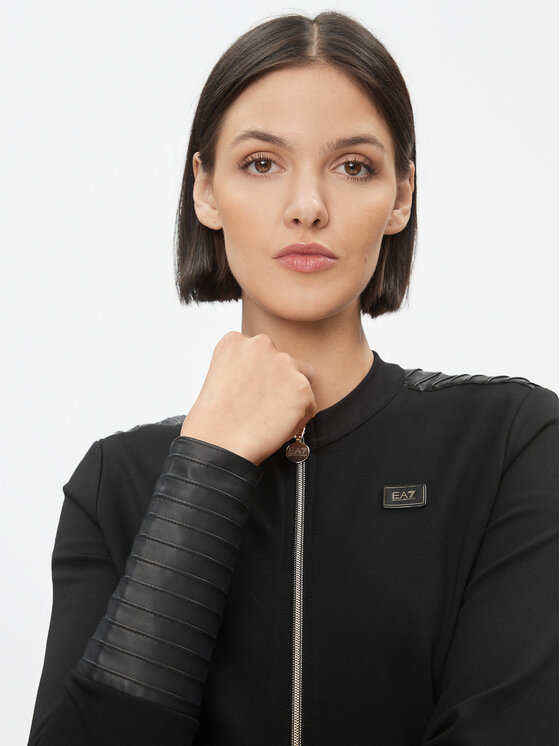 EA7 Emporio Armani EA7 Emporio Armani Sweatshirt 6RTM32 TJRLZ 1200 Schwarz Regular Fit