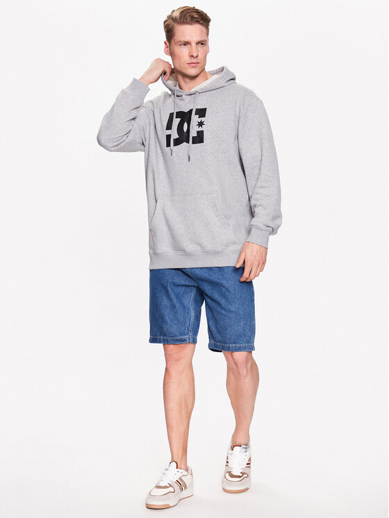 DC Shoes DC Shoes Felpa ADYSF03099 Grigio Regular Fit