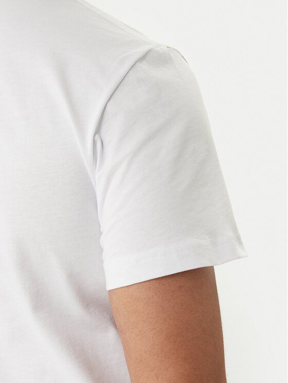 Versace Jeans Couture Versace Jeans Couture T-shirt 80GAH6SB JS541 Bianco Slim Fit