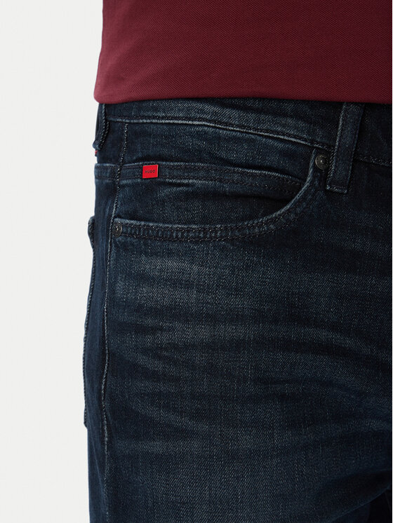 HUGO HUGO Дънки 708  50568115 Тъмносин Slim Fit