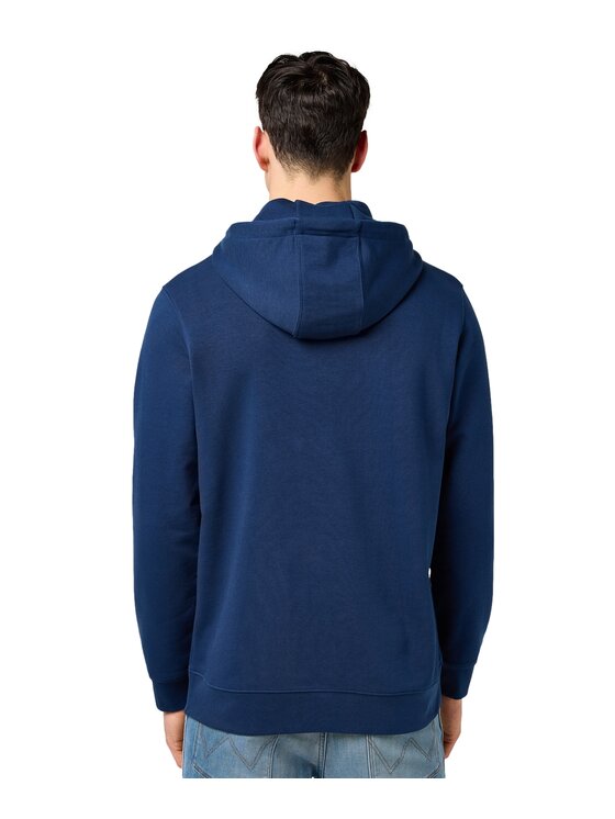 Wrangler Wrangler Felpa 112371521 Blu scuro Regular Fit
