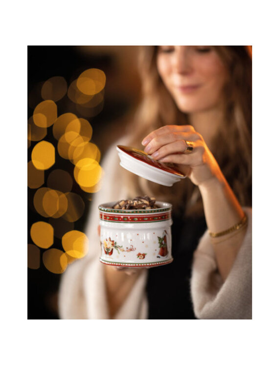 Villeroy & Boch Villeroy & Boch Pojemnik na ciastka Winter Baker Biały