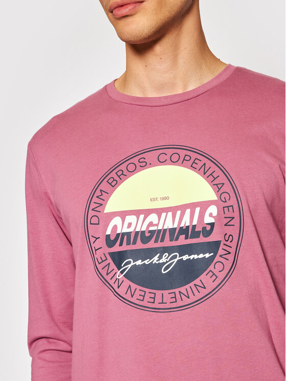 Longsleeve Mason 12196647 Rosa Standard Fit