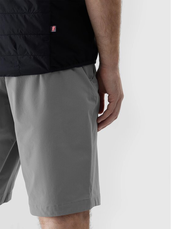 4F 4F Bežecká vesta 4FWSS24TVJAM095-21S Čierna Custom Slim Fit